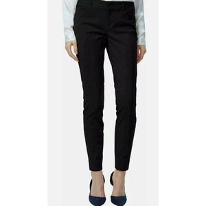 SATINATO Women's Straight Pants Stretch Slim Skinny Solid, Black, Size 14